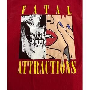 Fatal Attraction Cotton graphic T-Shirt Men Medium